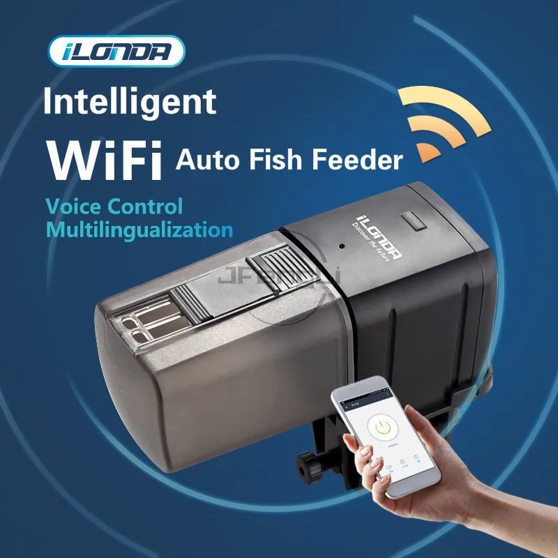 Alimentador Automático Ilona WiFi para Aquário com Controle por App - Imagem 2