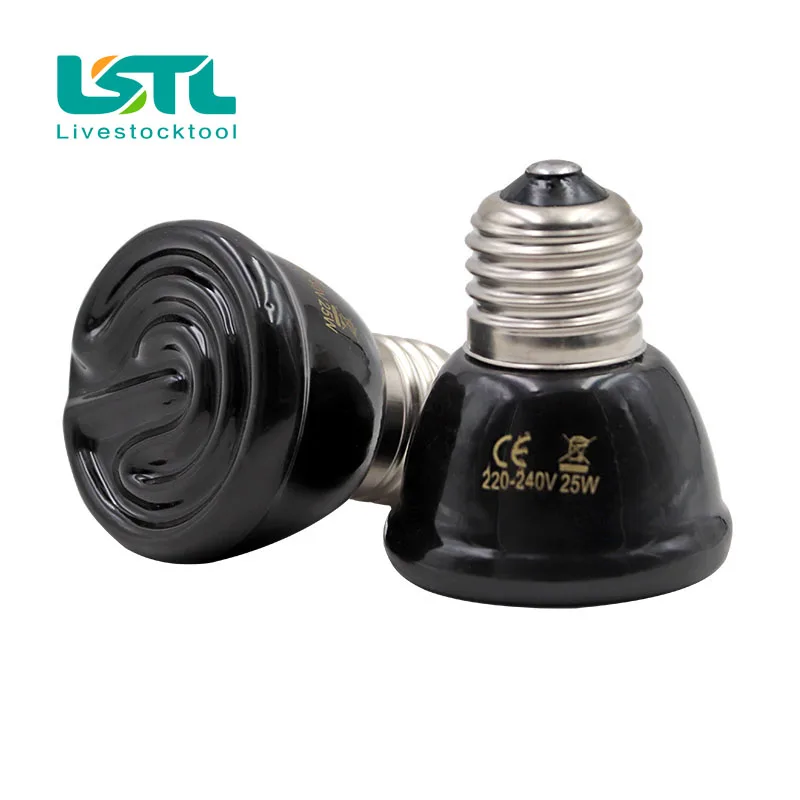 Lâmpada de Calor Cerâmica para Répteis 220V com Infravermelho Distante - Image 6