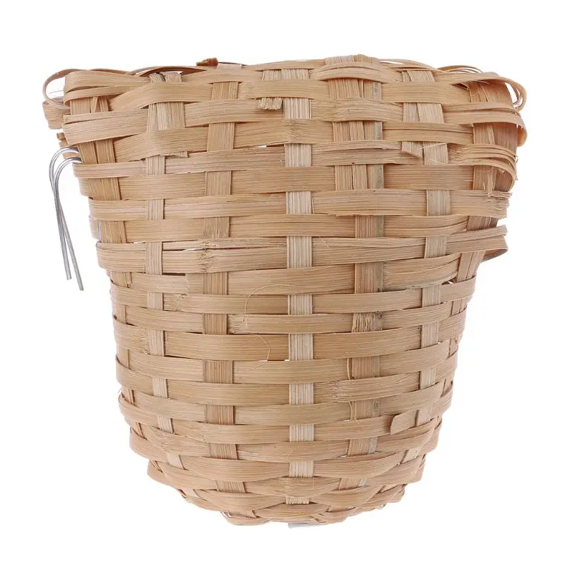 Ninho de Bambu para Pássaros com Gancho de Fixação na Gaiola - Imagem 2