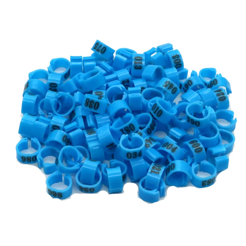 Anéis de Identificação para Pássaros 10mm Numerados (01-50) - Imagem 3