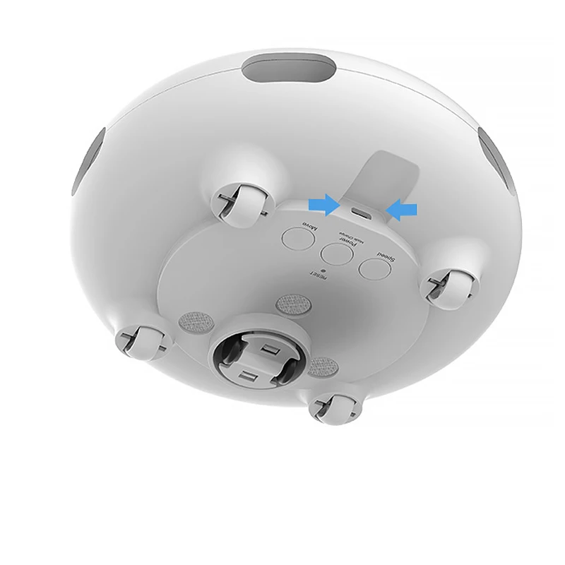 Brinquedo UFO Eletrônico para Gatos Recarregável USB com Pena Substituível - Imagem 5
