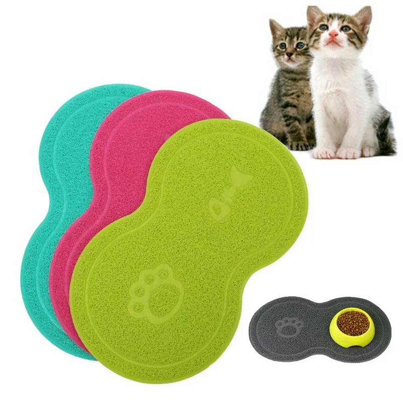 Tapete de Alimentação para Cães e Gatos de PVC Impermeável 45x26 cm - Image 4