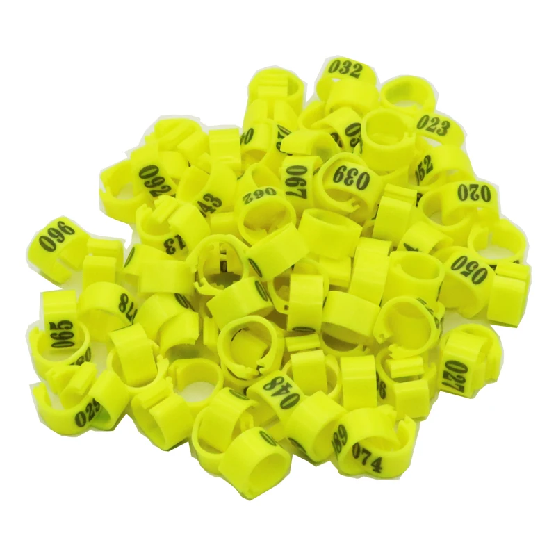 Anéis de Identificação para Pássaros 10mm Numerados (01-50) - Imagem 4