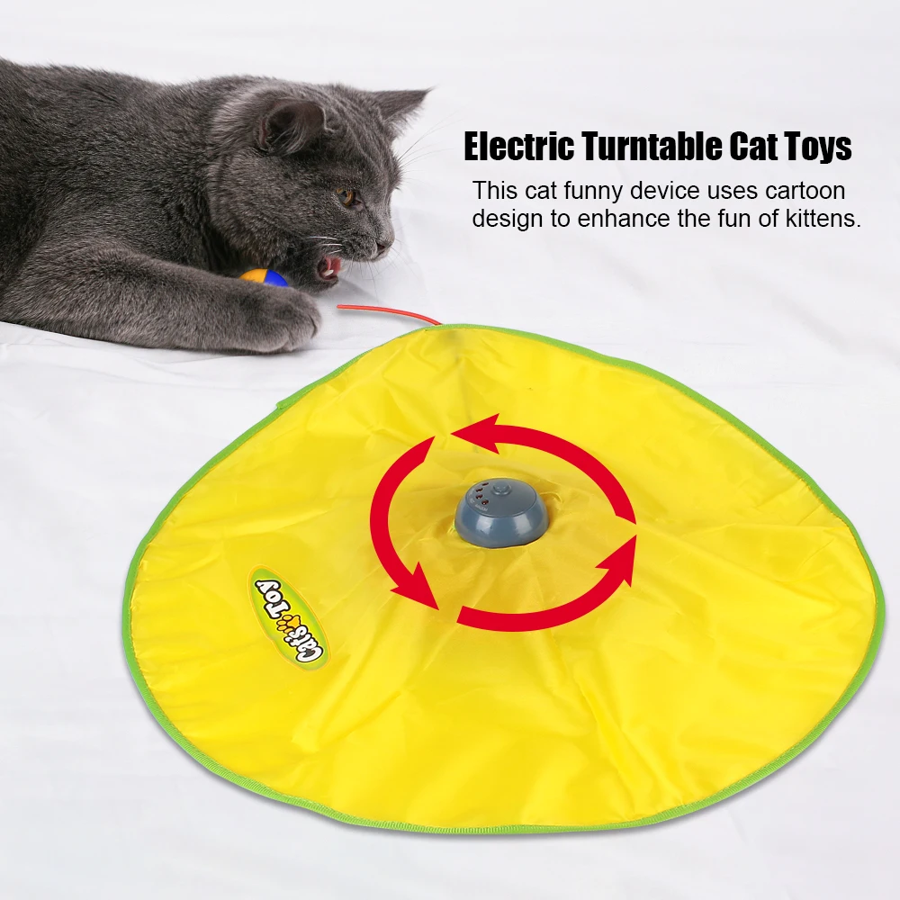 Brinquedo Interativo para Gatos com 4 Velocidades e Movimento Automático - Imagem 6