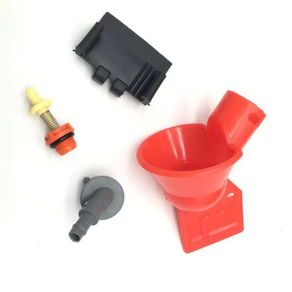 Bebedouro Automático para Aves Galinhas Codorna com Válvula Amarela - Imagem 4