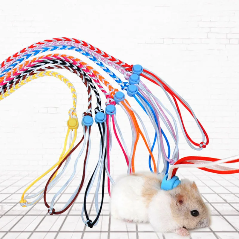 coleira ajustável para hamster