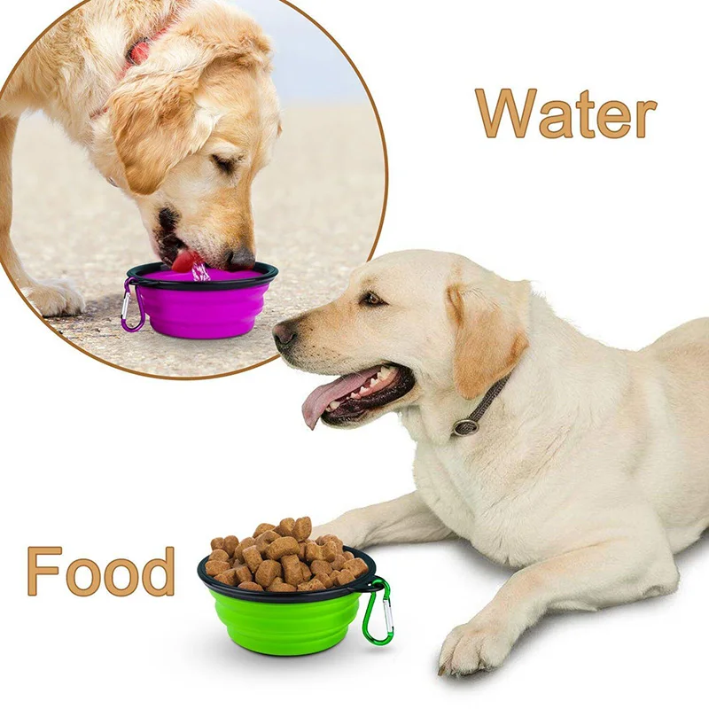 Comedouro Portátil para Cães e Gatos de Silicone Dobrável 13x5,5x9 cm - Image 4