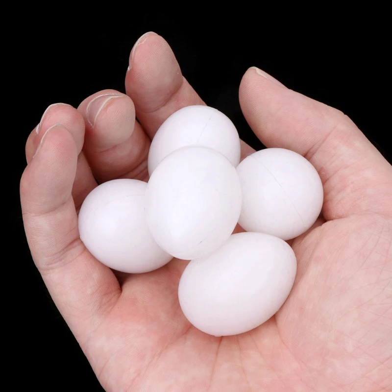 Kit 5 Ovos de Plástico para Pombo Chocar Simulação - Imagem 3
