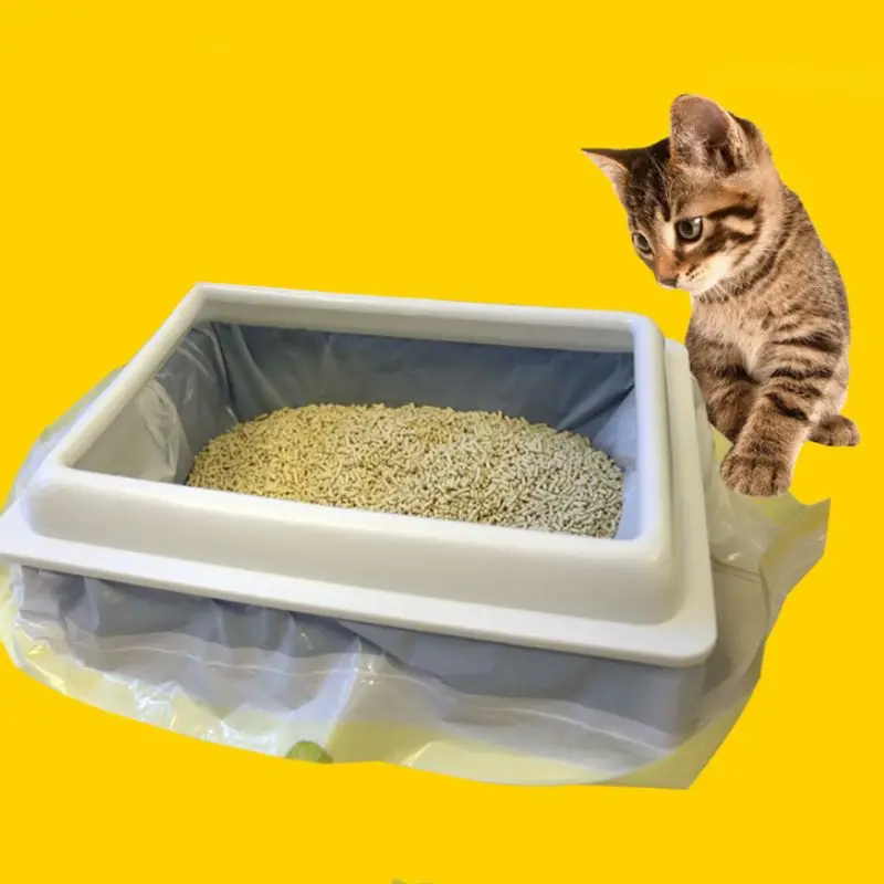 Saco de Areia para Gatos L de PEBD com Elástico Higiênico - Imagem 5