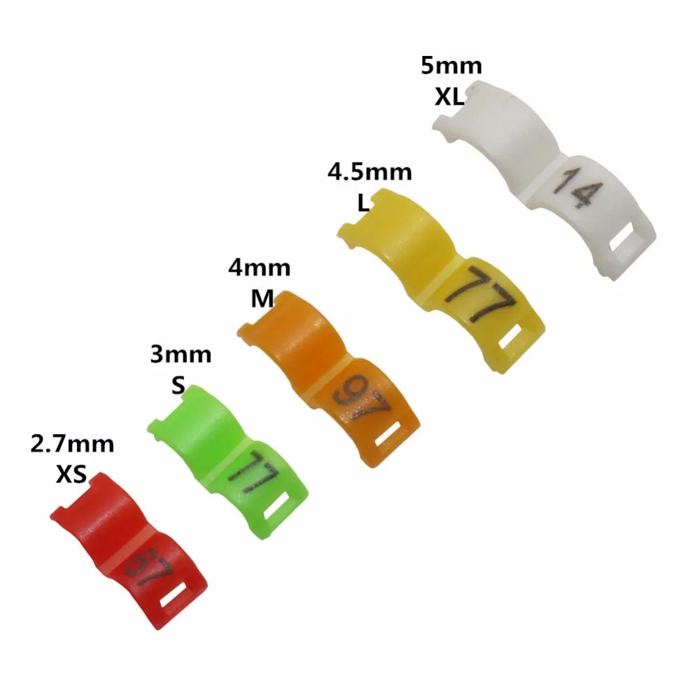 Anel de Identificação para Pássaros de Plástico Colorido com 2.7mm de Diâmetro Interno - Imagem 2