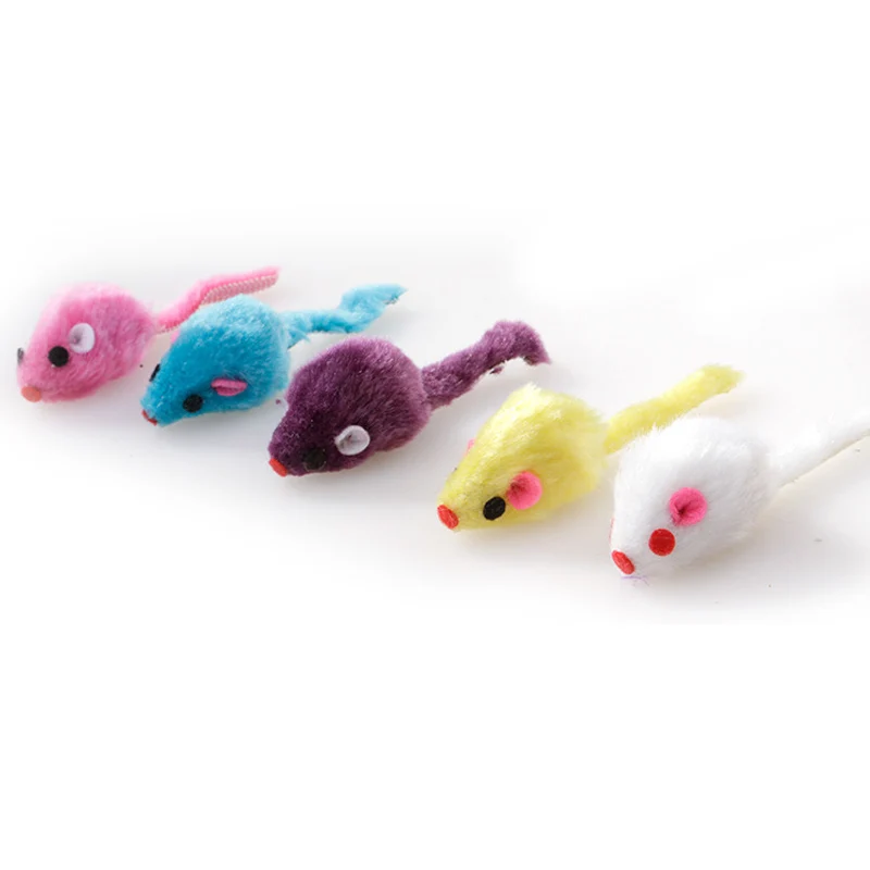 Brinquedo Rato de Pano para Gatos com 10 Unidades - Imagem 2