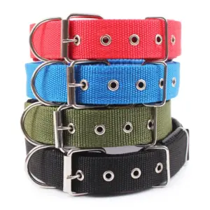 coleira de nylon para cães