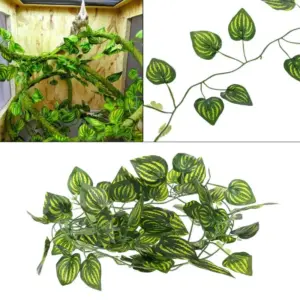 videira artificial para terrário de répteis
