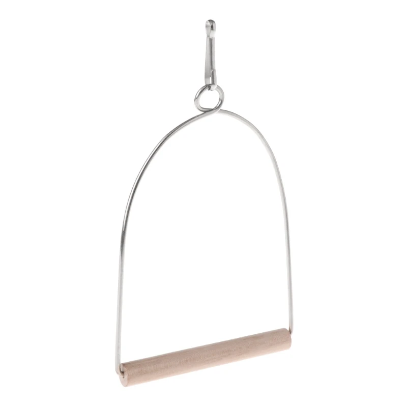 Poleiro para Pássaros de Madeira Natural 14,5 cm para Gaiola - Imagem 3