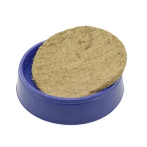 ninho de fibra natural para pássaros