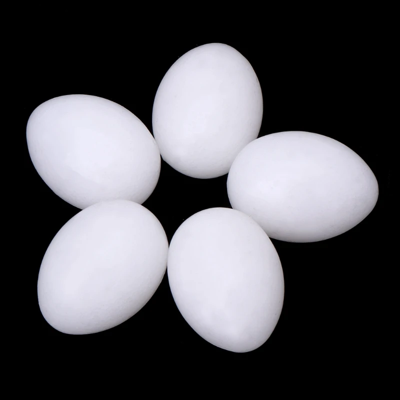 Kit 5 Ovos de Plástico para Pombo Chocar Simulação - Imagem 2