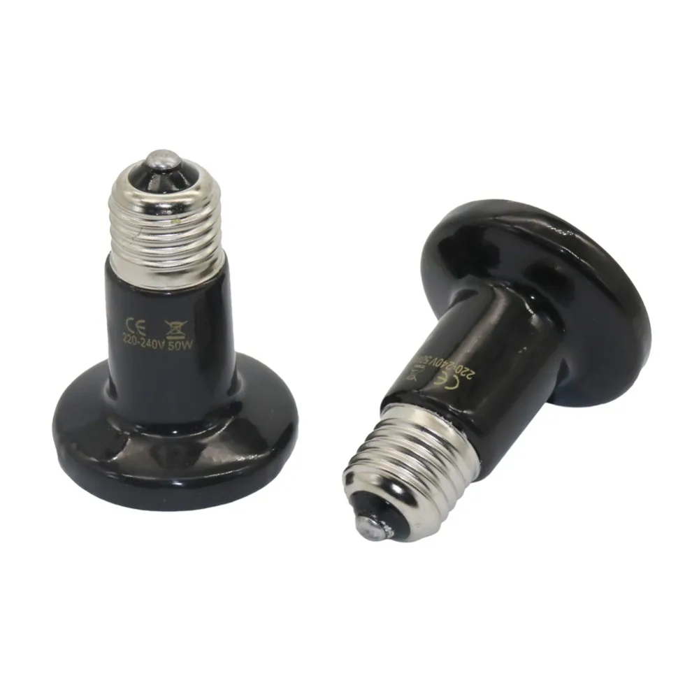 Lâmpada de Aquecimento Cerâmica para Répteis E27 25W a 100W - Imagem 4