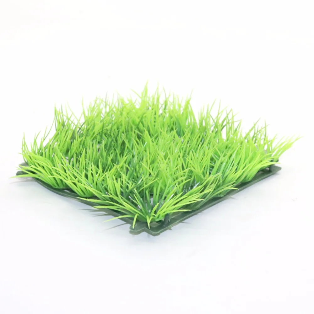 Planta Artificial para Aquário de Plástico ABS Verde - Imagem 2