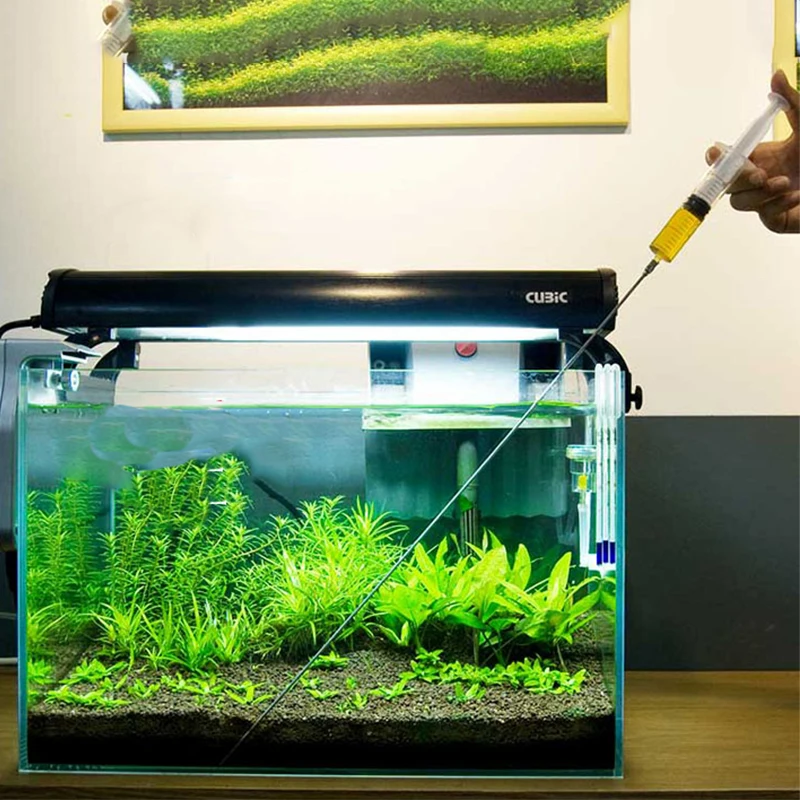 Seringa Injetora de Fertilizante para Aquário 30 cm ou 50 cm - Imagem 2