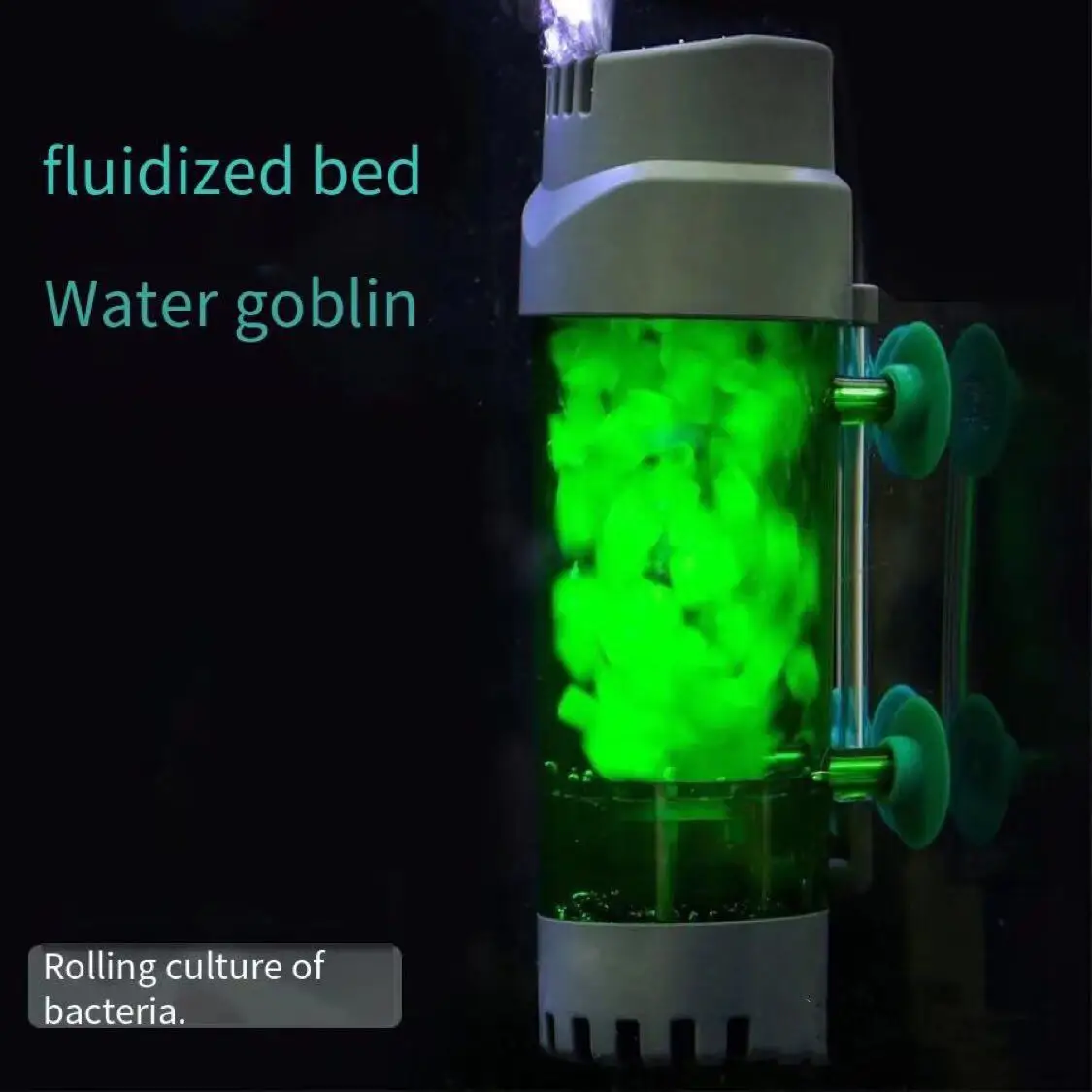 filtro de leito fluidizado para aquário