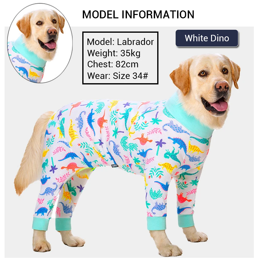 Roupa para Cães Médios e Grandes de Algodão Macio e Elástico - Image 5