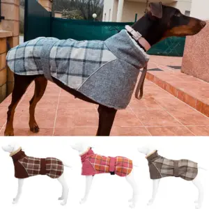 jaqueta para cães grandes de moletom