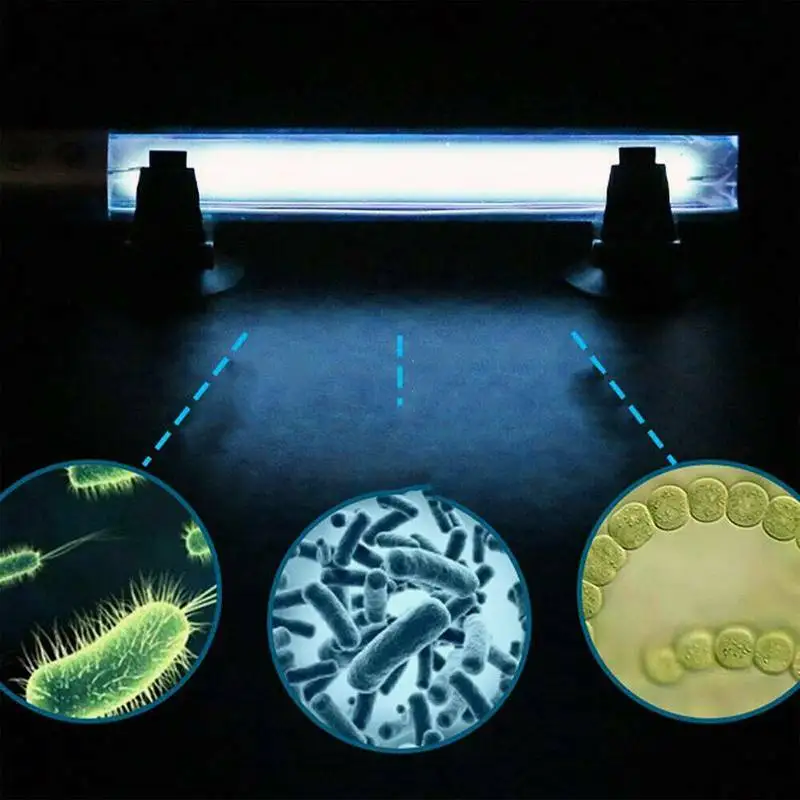 Lâmpada UV Submersível para Aquário 5 W com Tubo de Quartzo - Imagem 5