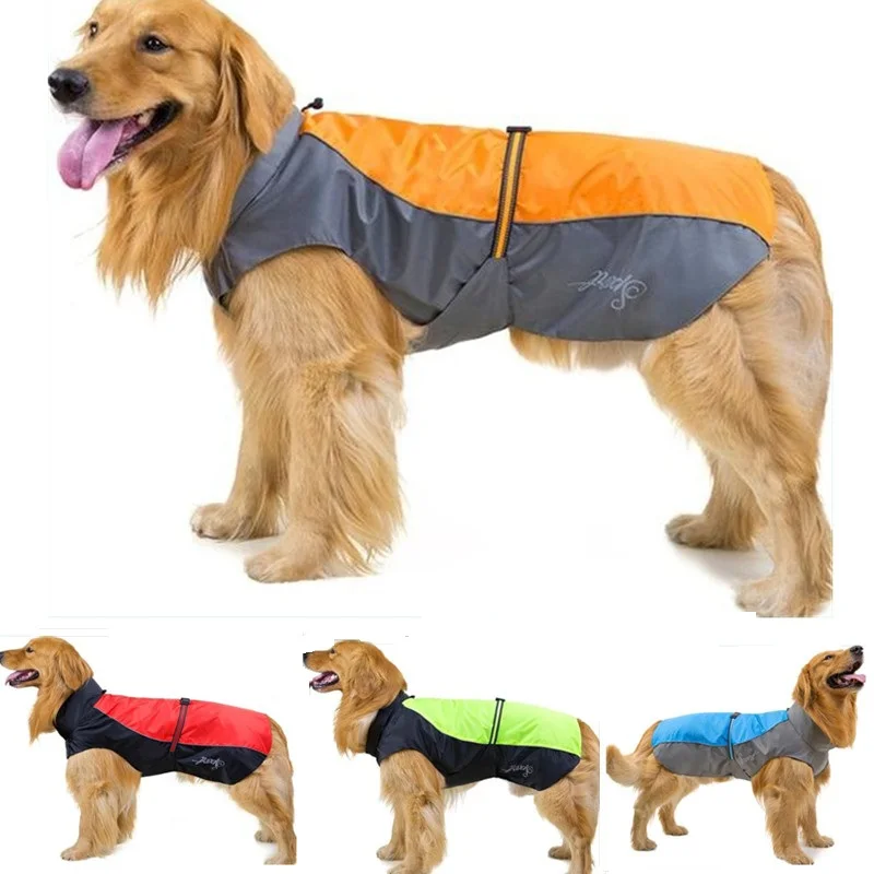jaqueta de chuva para cães impermeável
