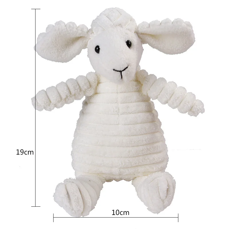 Brinquedo de Veludo para Cães com Apito Interno - Imagem 3
