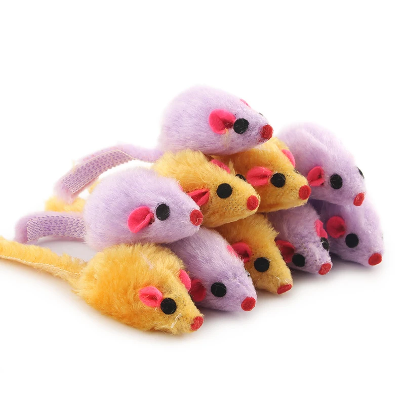 Brinquedo Rato de Pano para Gatos com 10 Unidades - Imagem 6