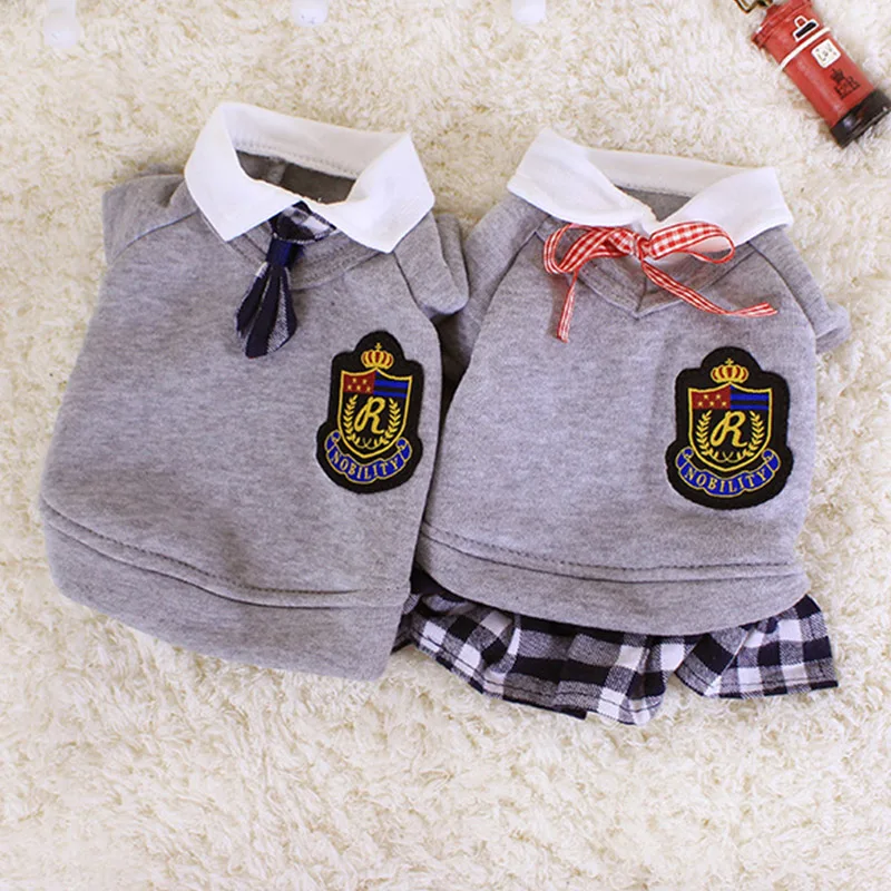 Roupa Uniforme para Cães Pequenos e Médios Branco - Imagem 4