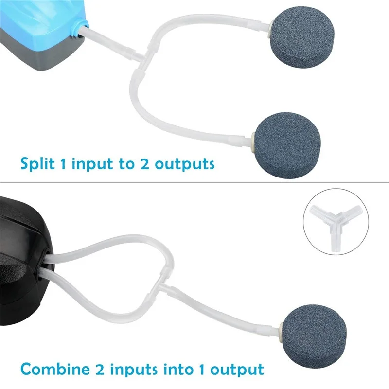 Conectores de Tubulação para Aquário de 4mm 10 Peças - Imagem 3