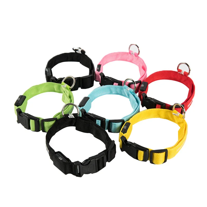 Coleira LED para Cães Recarregável USB com Faixa Luminosa - Image 2