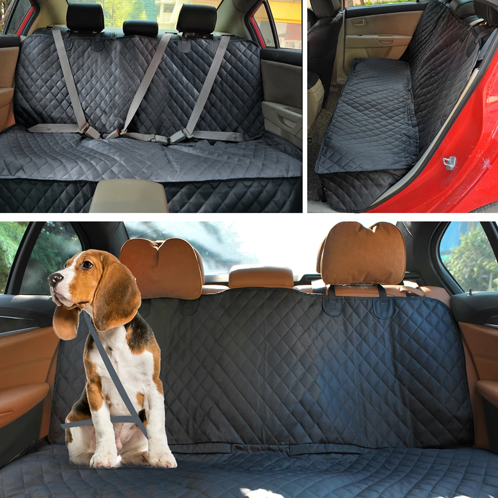 Capa de Assento para Carro para Cães à Prova D'Água com Zíperes para Apoio de Braço - Imagem 5