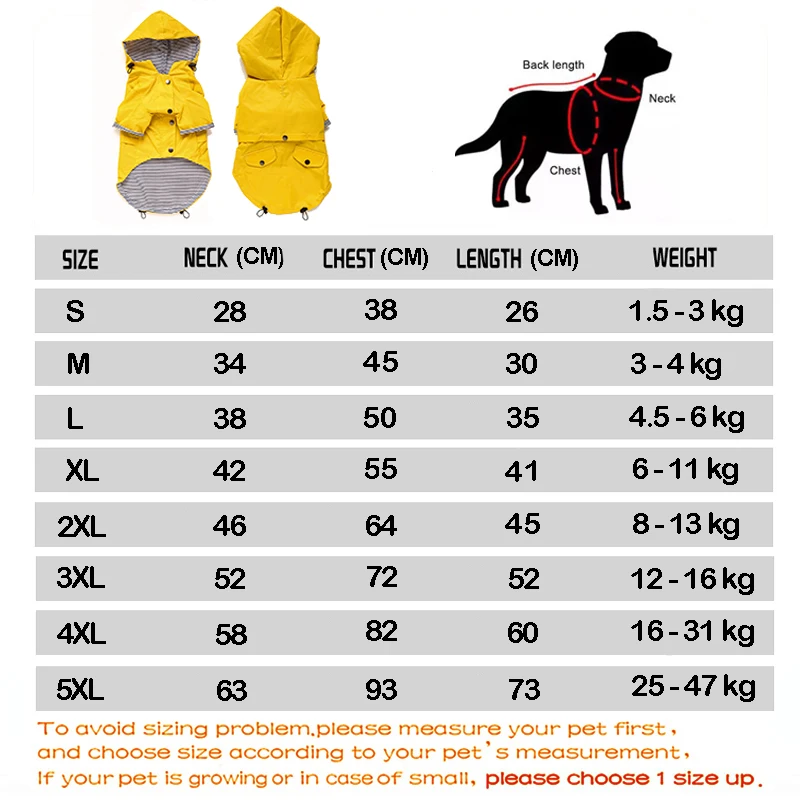 Jaqueta Impermeável para Cães com Capuz Removível e Ajustável - Imagem 6