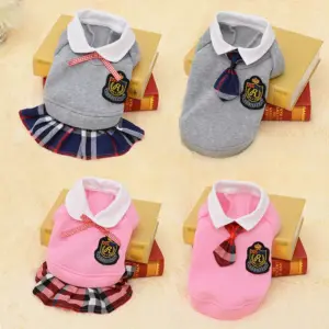roupa uniforme para cães