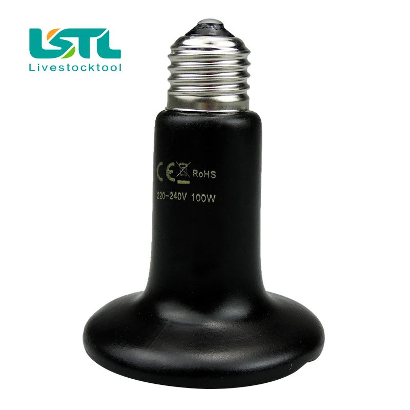 Lâmpada de Calor Cerâmica para Répteis 220V com Infravermelho Distante - Image 3