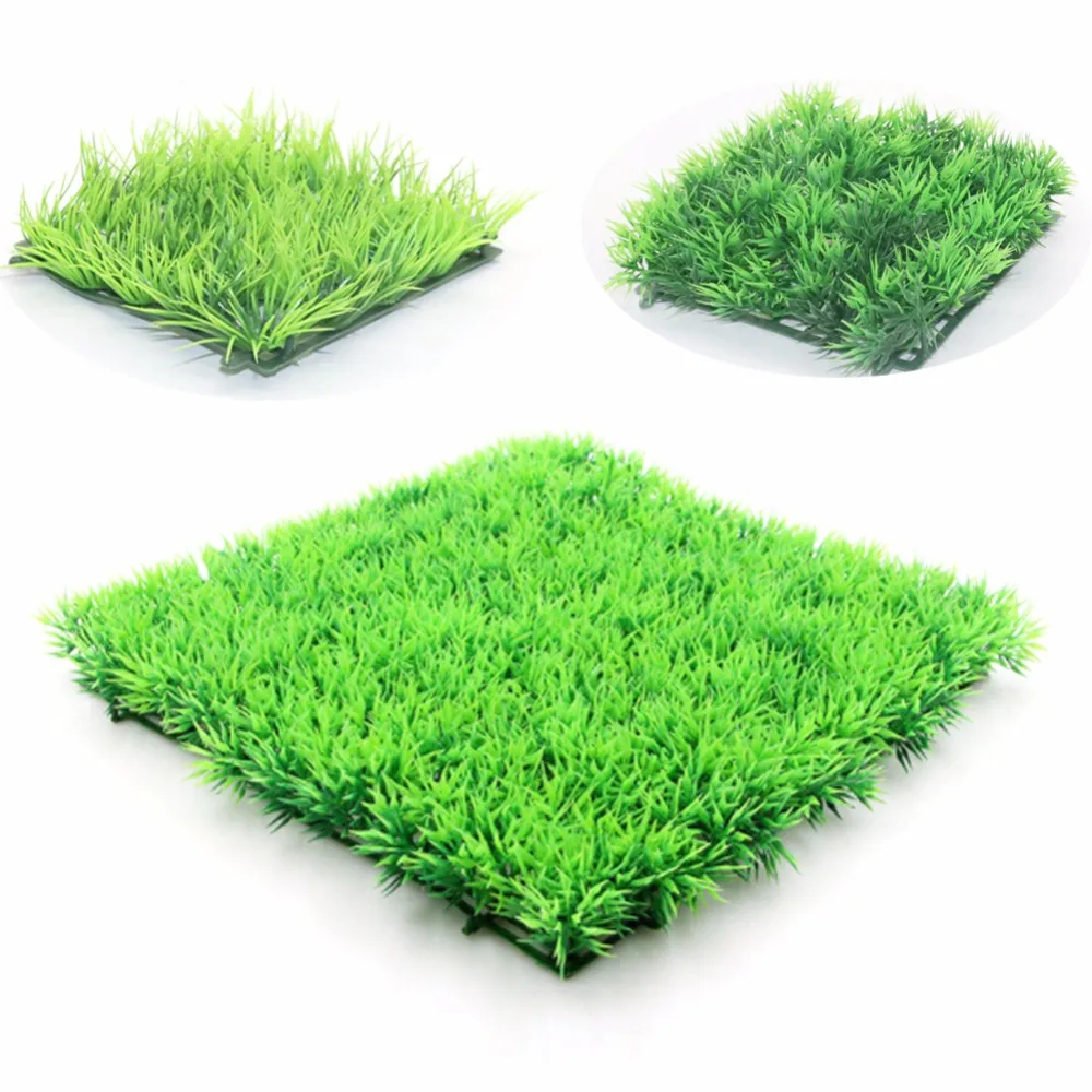 planta artificial para aquário verde