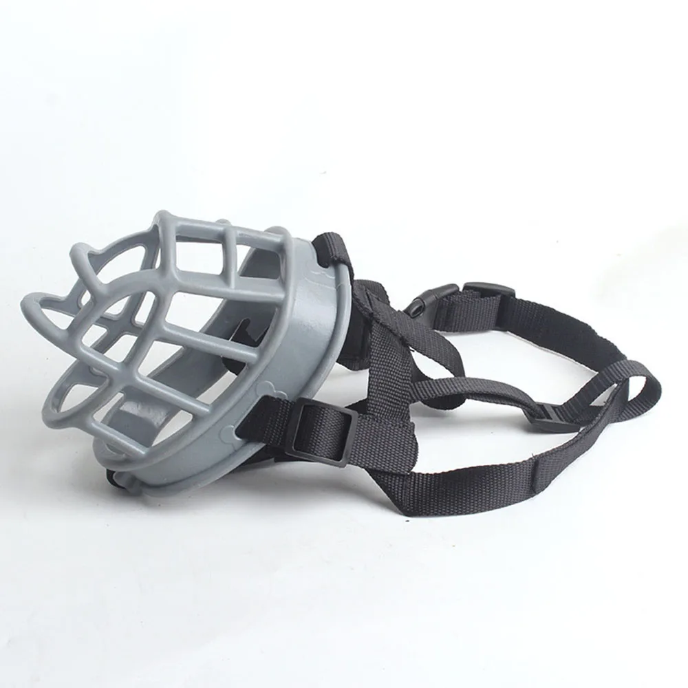 Focinheira de Silicone para Cães Respirável Tamanho S - Imagem 4