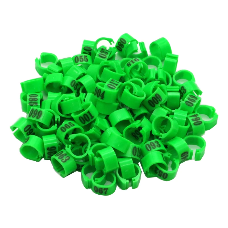 Anéis de Identificação para Pássaros 10mm Numerados (01-50) - Imagem 2