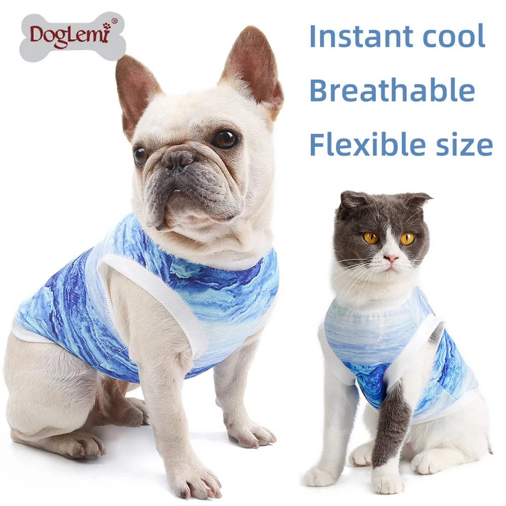 Colete Refrescante para Cães e Gatos de Tecido Frio com Ajuste PP-XXXL - Image 5