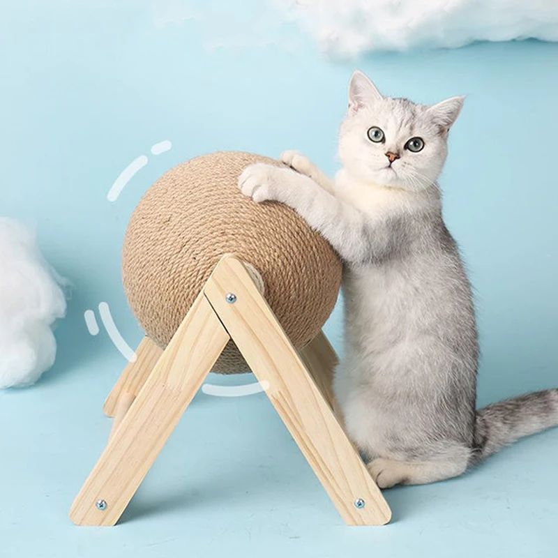 brinquedo arranhador para gatos de sisal