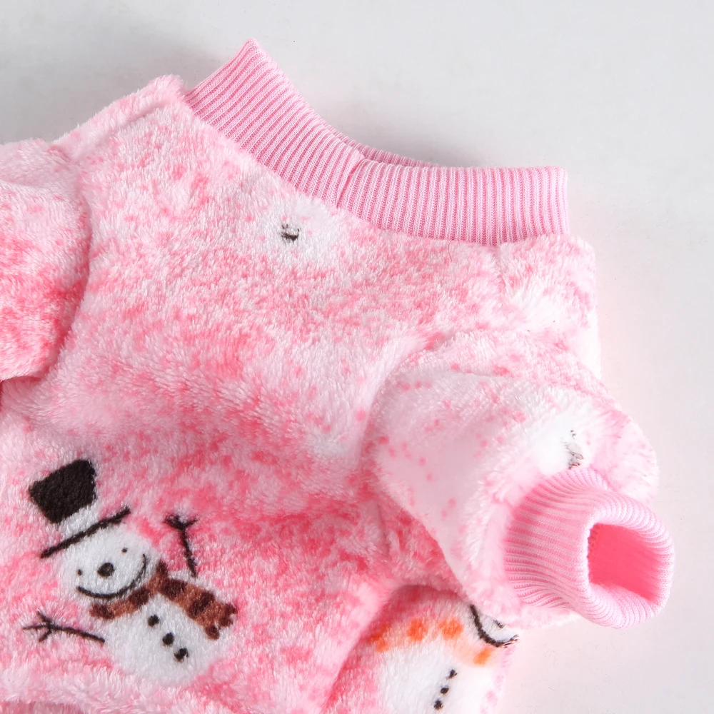 Pijama Macacão para Cães Pequenos de Fleece para o Inverno - Imagem 5