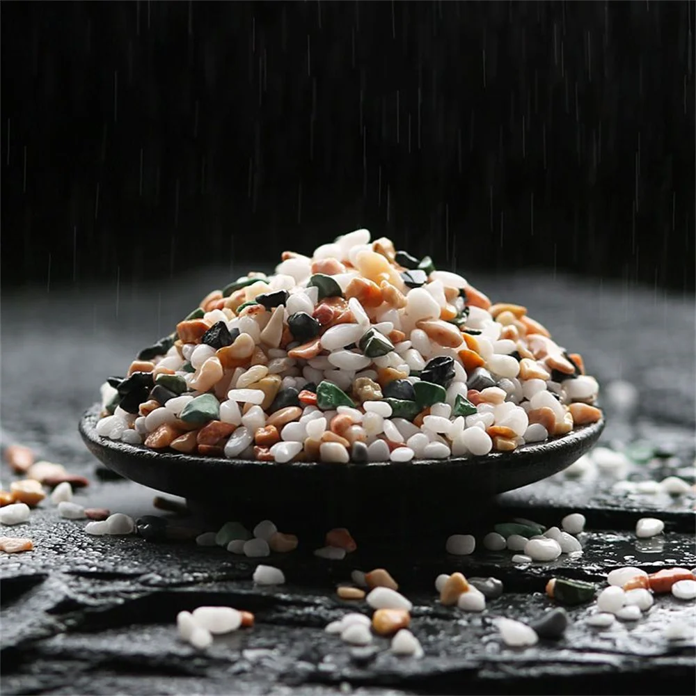 Cascalho para Aquário de Pedra Natural 3-5mm para Decoração - Imagem 3