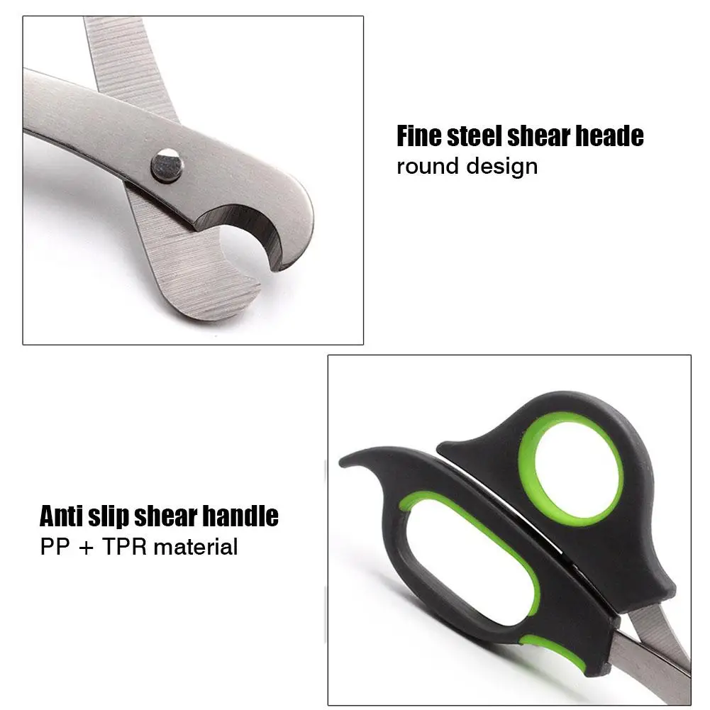 Cortador de Unhas para Cães e Gatos Pequenos de Aço Inoxidável com Cabo Antiderrapante - Imagem 6