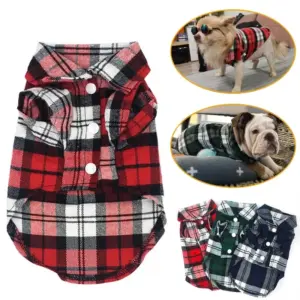camisa polo para cães e gatos pequenos