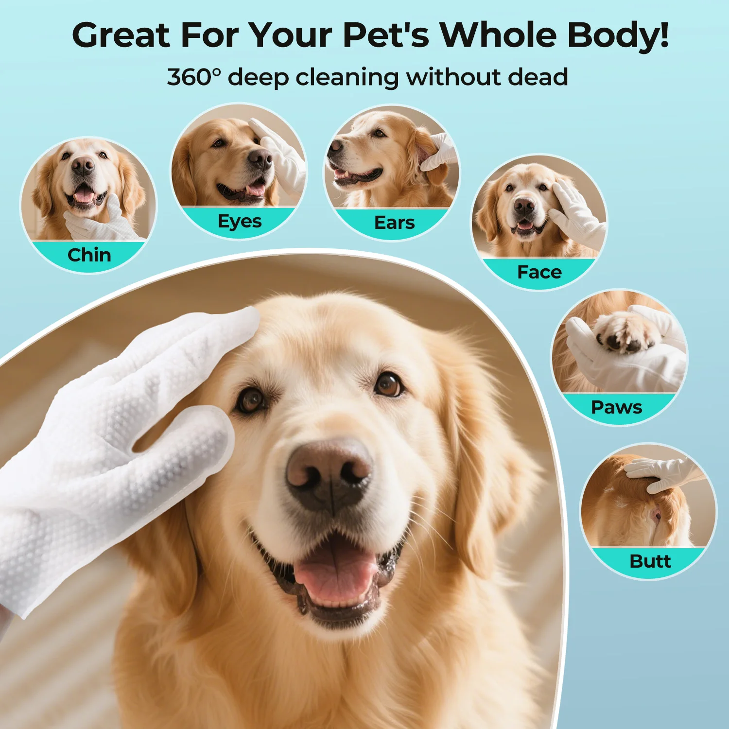 Luvas Descartáveis para Banho e Higiene de Pets - Image 5