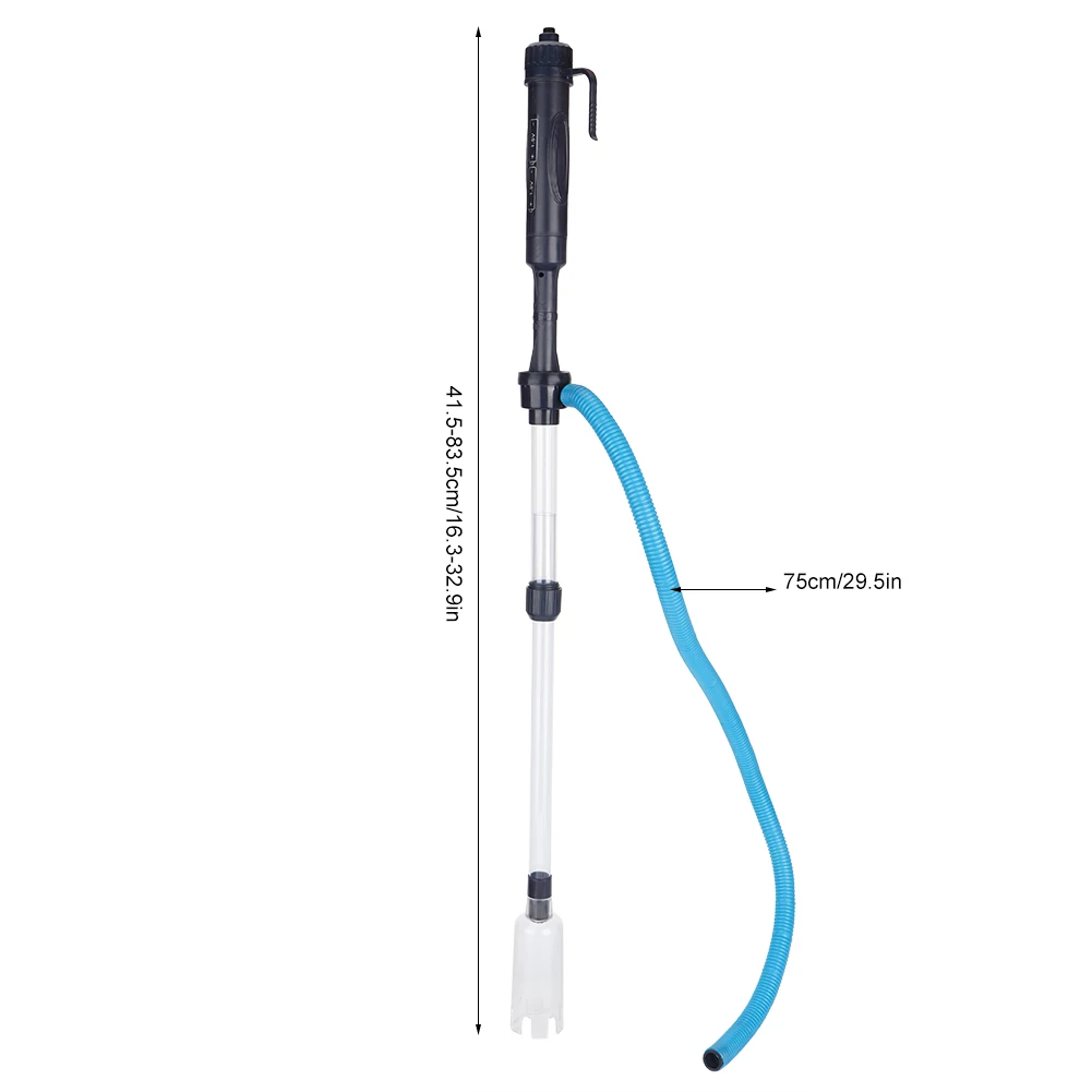 Limpador de Aquário Elétrico 520 L/h para Areia e Cascalho Multifuncional - Image 6