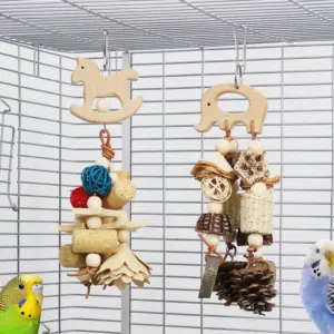 brinquedo de roer para pássaros