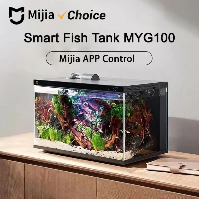 aquário inteligente mijia com controle remoto